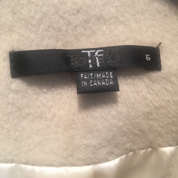 NWT TeenFlo 100% wool coat size 6 -has some damage - Picture 10 of 16